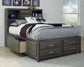 Caitbrook  Storage Bed With 8 Drawers