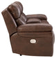 Edmar PWR REC Loveseat/CON/ADJ HDRST