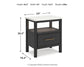 Cadmori Queen Upholstered Panel Bed with Dresser and 2 Nightstands