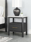 Cadmori Queen Upholstered Panel Bed with Dresser and 2 Nightstands