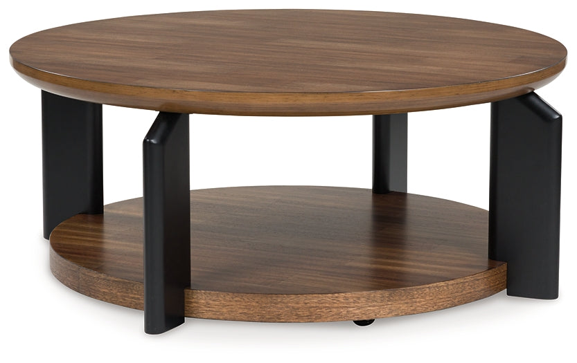 Kraeburn Round Cocktail Table