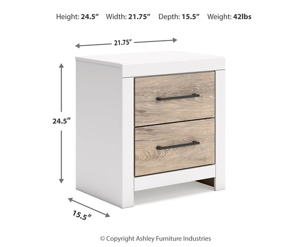 Charbitt Queen Panel Bed with Dresser and 2 Nightstands