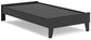 Socalle Twin Platform Bed with Nightstand