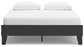 Socalle Queen Platform Bed with 2 Nightstands