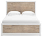 Charbitt Queen Panel Bed with Dresser and 2 Nightstands