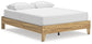 Bermacy Queen Platform Bed with Dresser and Nightstand