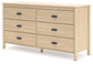 Cabinella Queen Platform Bed with Dresser, Chest and 2 Nightstands