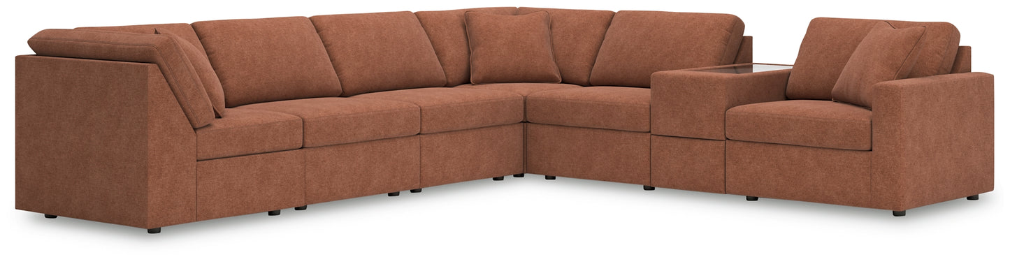 Modmax 7-Piece Sectional with Storage Console