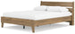 Deanlow Queen Platform Panel Bed with Dresser and Chest