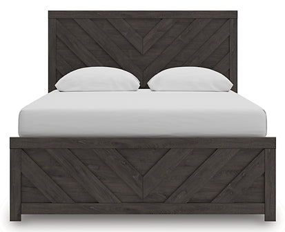 Prendonea  Panel Bed