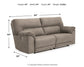 Cavalcade 2 Seat Reclining Power Sofa