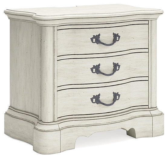 Arlendyne Queen Upholstered Bed with Mirrored Dresser, Chest and 2 Nightstands